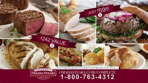omaha steaks specials today on tv